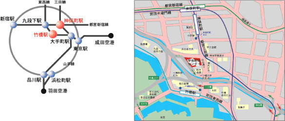 開催場所周辺地図